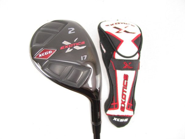 Tour Edge Exotics XCG6 Hybrid #2 17 degree Graphite Stiff +HC