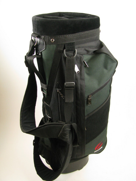 Hunter Stand Carry Golf Bag BLACK/GREEN 4 Dividers