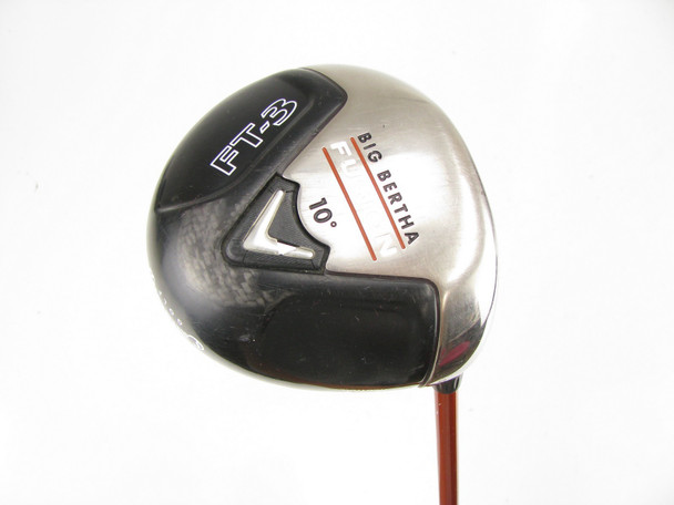 Callaway Big Bertha Fusion FT-3 Driver 10 degree Graphite Stiff