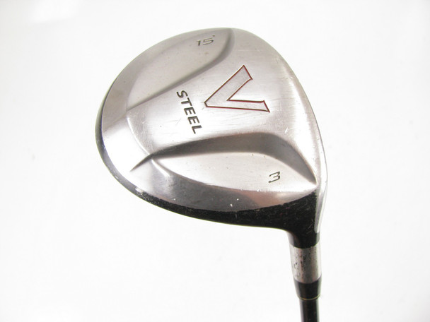 TaylorMade V Steel 3 Wood 15 degree Graphite Regular