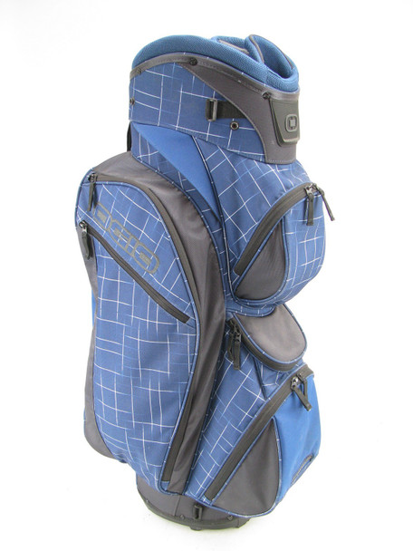 OGIO Giza Cart Bag 14 Divider w/ Rainhood Cart BLUE 14 Dividers