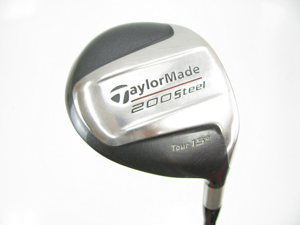 TaylorMade 200 Steel Tour 3 Wood 15 degree Fujikura Vista Pro 90 X Stiff