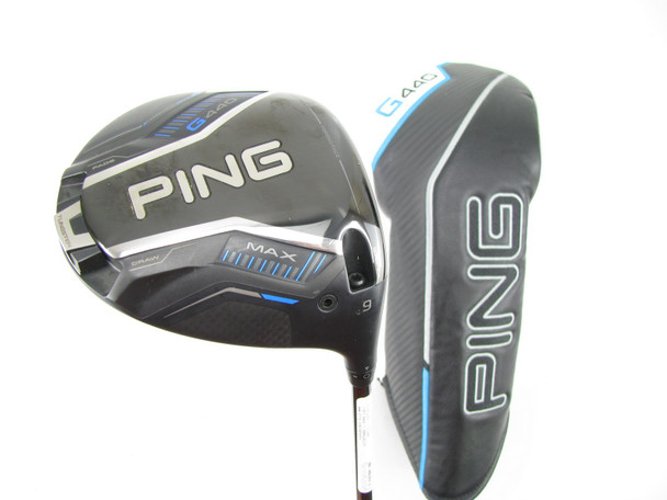 Ping G440 Max Driver 9 degree Graphite Stiff +HC