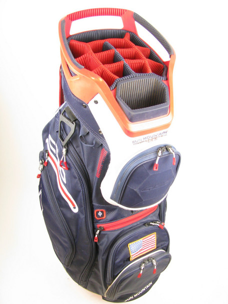 Sun Mountain USA Cart BLUE 14 Dividers