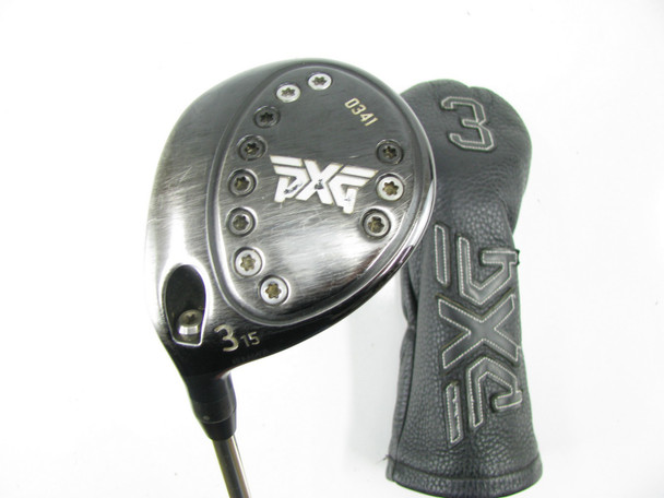 LEFT HAND PXG 0341 3 Wood 15 degree +HC Bassara 43 Senior