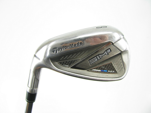 LEFT HAND TaylorMade SIM2 Max 8 Iron Steel Regular