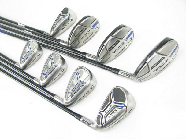 Adams Idea A7OS Iron Set 3h,4h,5h,6-PW Graphite ProLaunch Regular +1/4"