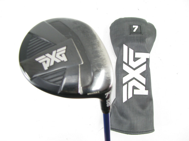 LADIES PXG 0211 7 Wood 21 degree +HC Evenflow Riptide CB 40g