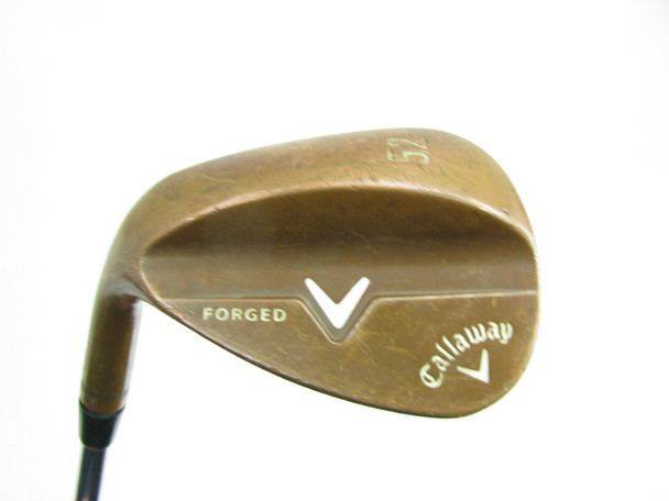 LEFT HAND Callaway Forged Copper Gap Wedge 52 degree Steel Wedge