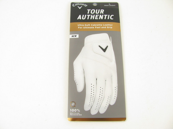 NEW Callaway Tour Authentic Golf Glove LARGE Men's Right