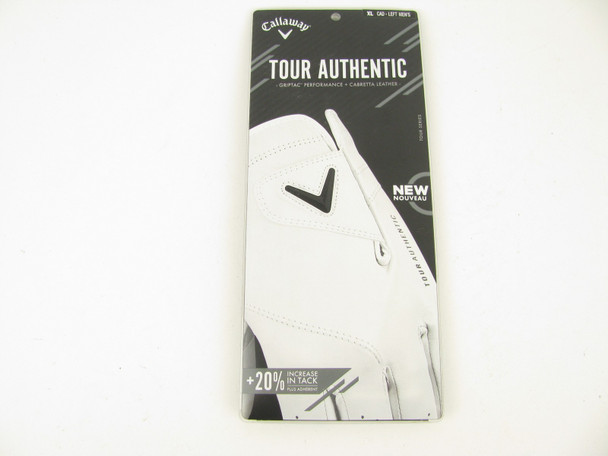 NEW Callaway Tour Authentic Tour Series Golf Glove XL CADET Men's Left