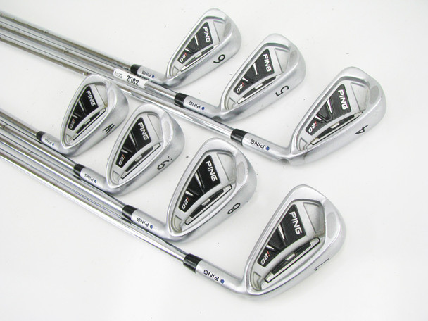 Ping i20 BLUE DOT Iron Set 4-PW Steel Stiff -1/4"