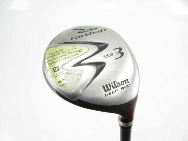 Wilson FatShaft Deep Red 3 Wood 15 degree Graphite Regular