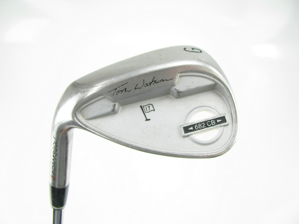 LEFT HAND Adams Tom Watson 682 CB Gap Wedge Steel Wedge