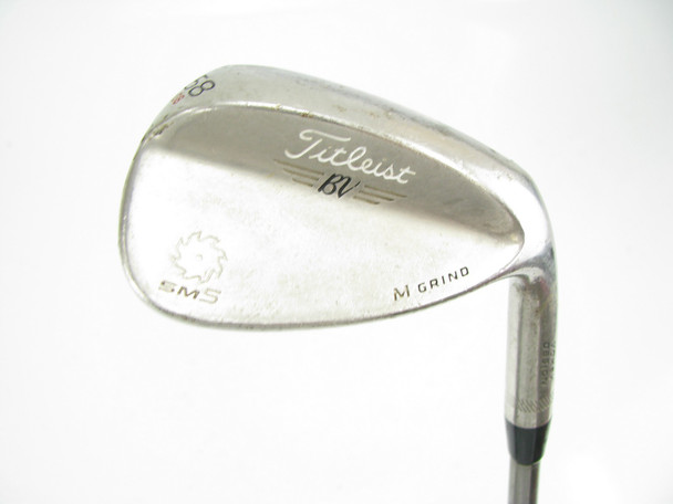 Titleist Vokey SM5 Lob Wedge 58 degree 58-08 M Grind Graphite Stiff