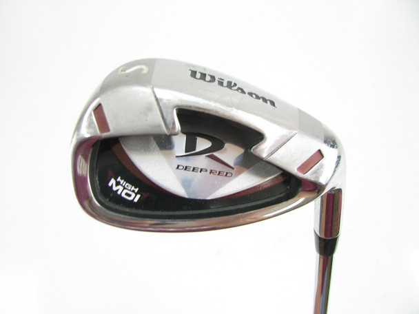 Wilson Deep Red High MOI Sand Wedge Steel Uniflex
