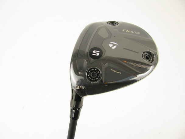 LEFT HAND NEW TaylorMade Qi4D Tour 3 Wood 15 degree REAX 75 Graphite Stiff