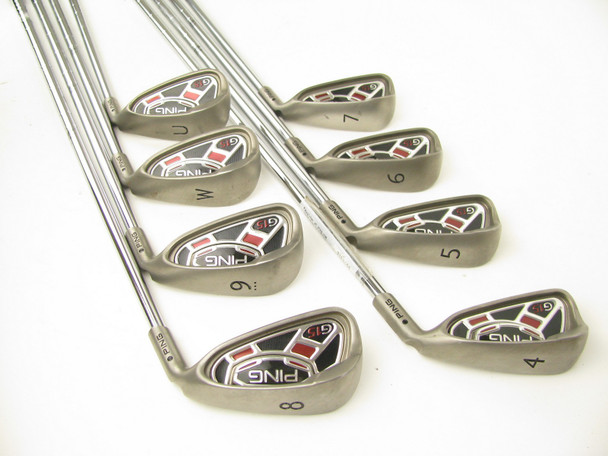 Ping G15 BLACK DOT Iron Set 4-PW+GW Steel Regular