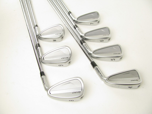 Ping i230 BLACK DOT Iron Set 4-PW Steel KBS $-Taper 130 Extra Stiff