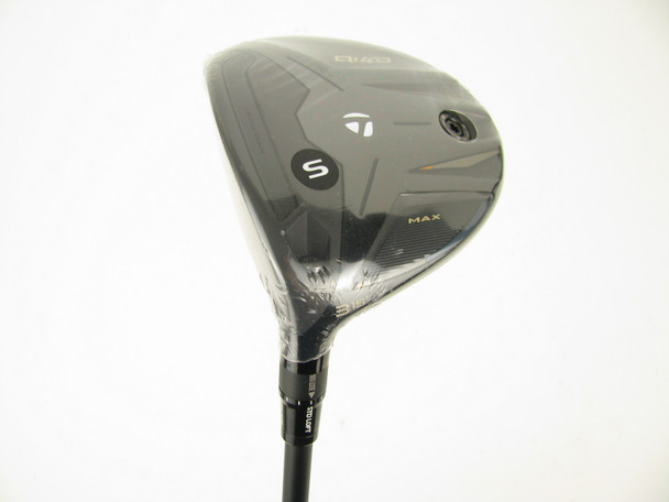 LEFT HAND NEW TaylorMade Qi4D Max 3 Wood 15* Graphite REAX 55 Stiff