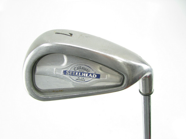 Callaway Steelhead X-14 7 Iron Steel Stiff