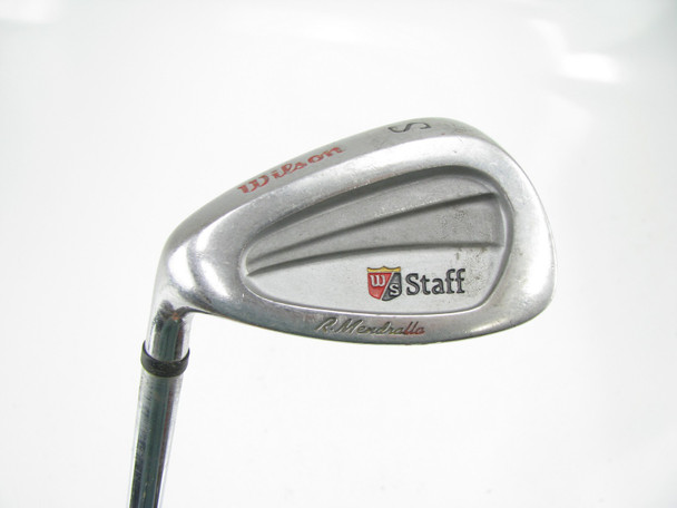 LEFT HAND Wilson Staff R. Mendralla Sand Wedge Steel Wedge