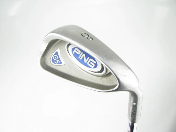 Ping G5 WHITE DOT 8 Iron Steel Stiff