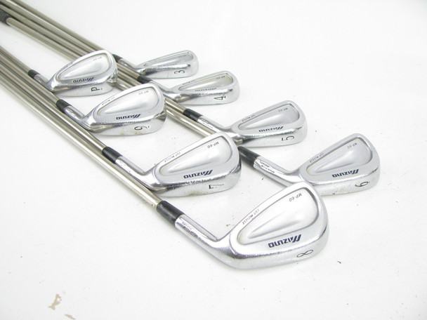 Mizuno MP-60 Iron Set 3-PW Steel Black Gold Stiff Standard
