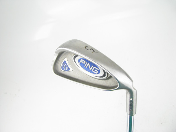 Ping G5 WHITE DOT 5 Iron Steel Regular