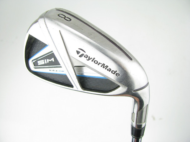 TaylorMade SIM Max 8 Iron Steel Stiff Flex