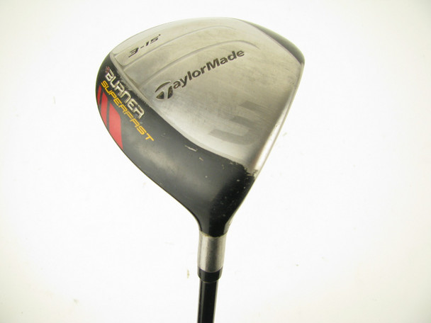 TaylorMade Burner Superfast 3 Wood 15 degree Matrix Ozik XCON-4.8 Stiff