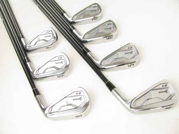 Srixon ZX7 MKII Forged Iron Set 4-PW LA Golf L Series 120 Graphite X-Stiff