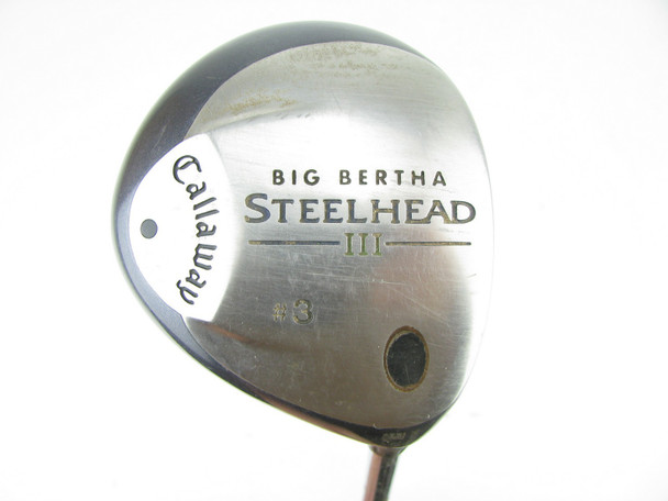 Callaway Big Bertha Steelhead III 3 Wood Steel Uniflex - 052626