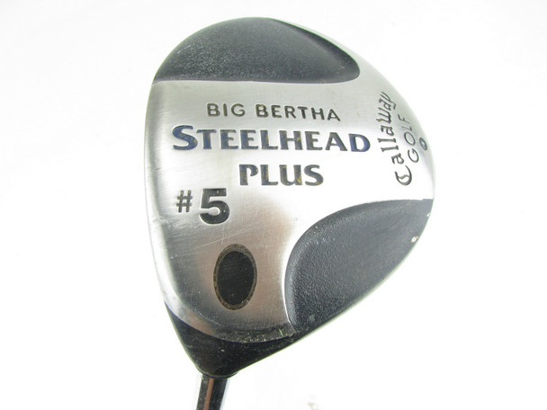LEFT HAND Callaway Big Bertha Steelhead Plus 5 Wood Steel Stiff