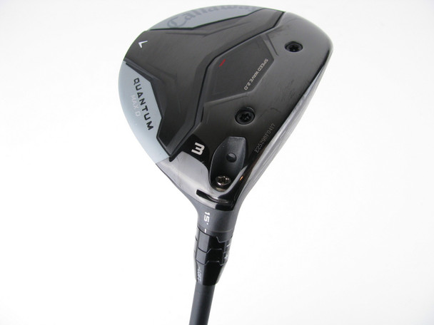 Callaway Quantum Max D 3 Wood 15 degree Graphite Vanquish 4 R2 Senior