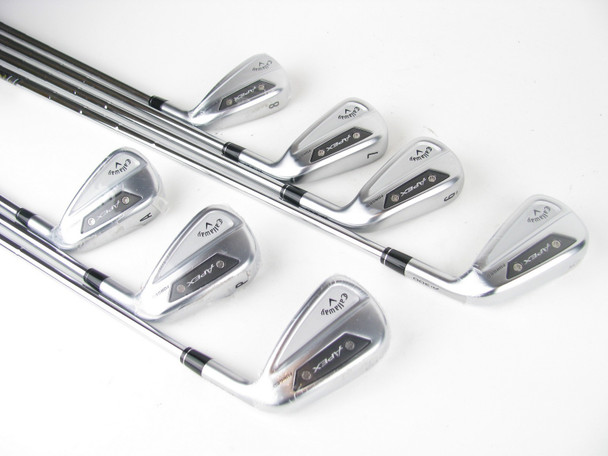 Callaway Apex Forged Ai300 Iron Set 5-PW+GW Dynamic Gold Mid 90 Steel Regular