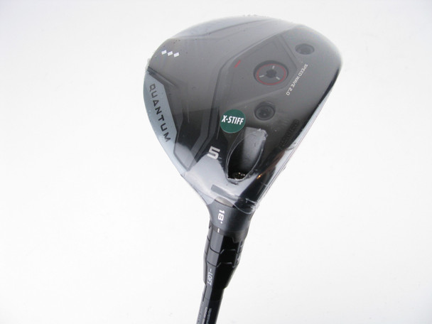 NEW Callaway Quantum Triple Diamond 5 Wood 18* Graphite Ventus 7-X Black