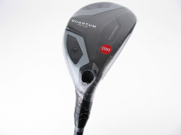 NEW Callaway Quantum Max OS #3 Hybrid 18 degree Denali Frost 70g Graphite Stiff