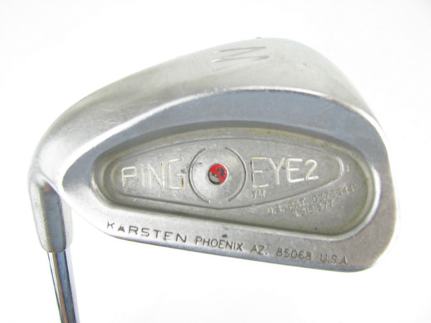 LEFT HAND Ping Eye2 RED DOT Pitching Wedge Steel Stiff 35.25"