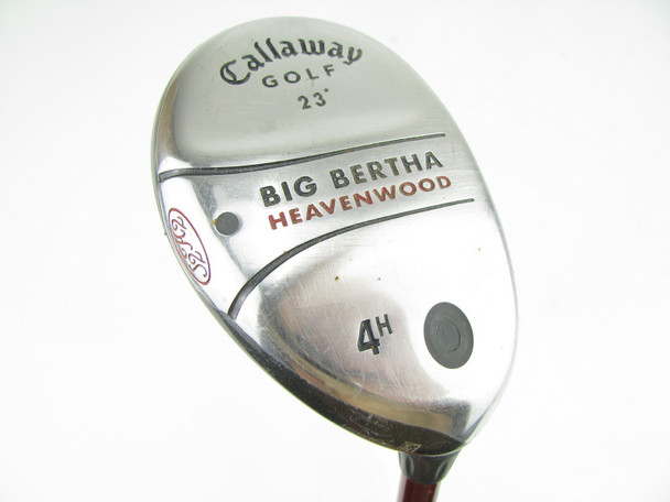 Callaway Big Bertha Heavenwood #4 Hybrid 23 degree Graphite Senior