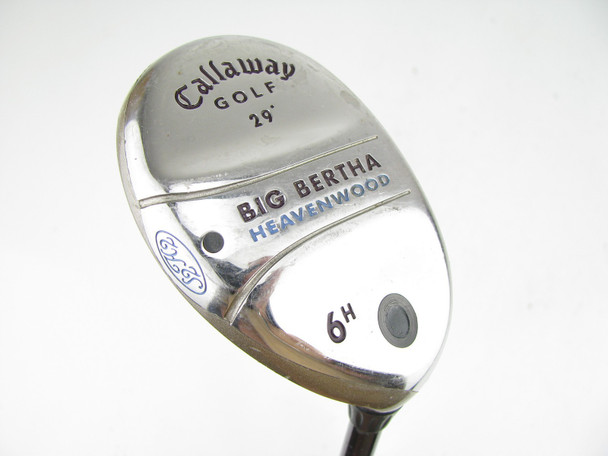 LADIES Callaway Big Bertha Heavenwood #6 Hybrid 29 degree Graphite Ladies