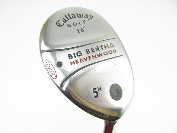 Callaway Big Bertha Heavenwood #5 Hybrid 26 degree Graphite Senior