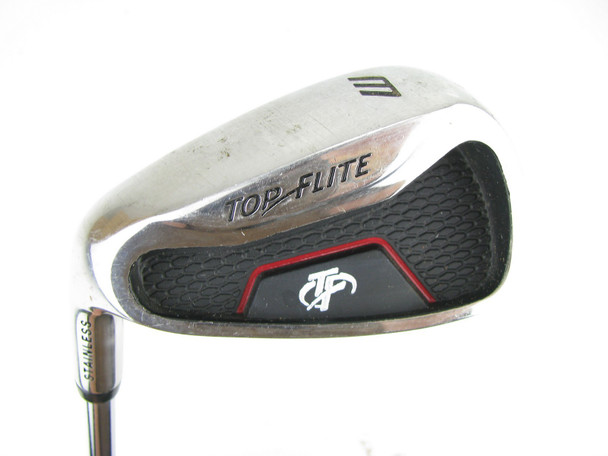 LEFT HAND Top Flite Stainless Pitching Wedge Steel Stiff 35 in