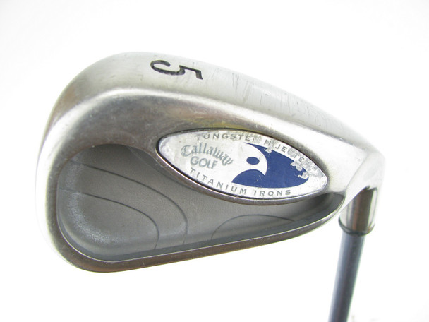 Callaway HawkEye Titanium 5 Iron Graphite Senior