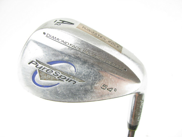 PureSpin Diamond Face Scoring Wedge 54 degree Steel Stiff