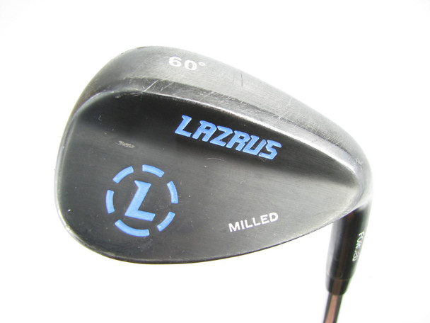 Lazrus Milled Lob Wedge 60 degree Steel Stiff