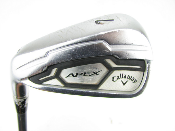 LEFT HAND DEMO Callaway Apex 7 Iron Graphite Project X Stiff