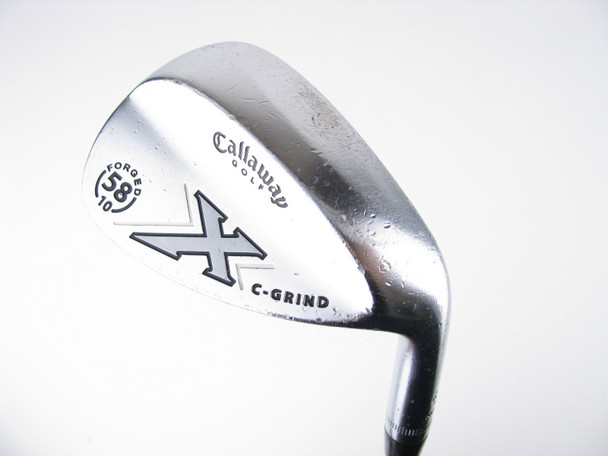 Callaway X Forged Lob Wedge 58 degree 58-10 C Grind Steel Wedge