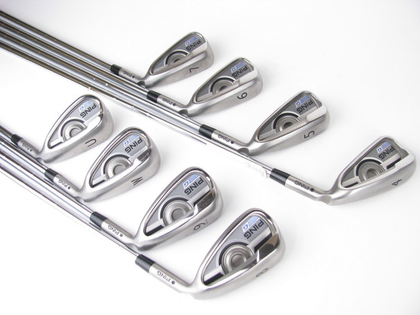 Ping G 2016 BLACK DOT Iron Set 4-PW+UW Steel CFS Stiff +1"