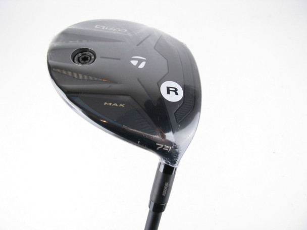 NEW TaylorMade Qi4D Max 7 Wood 21 degree Graphite REAX 55 Regular